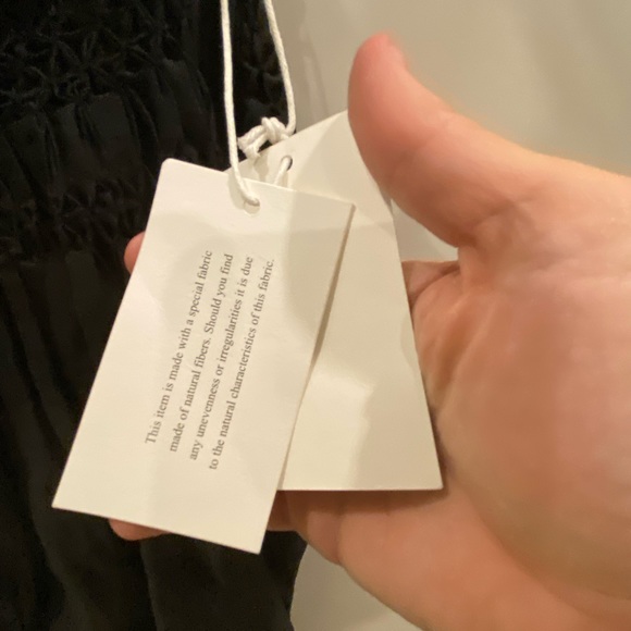 NWT Black Frame Cinched Waist Dress - Picture 6 of 8